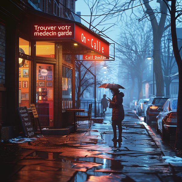 Trouver rapidement votre médecin de garde